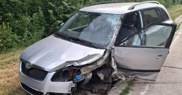 Șoferița care ar fi provocat accidentul de la Strășeni a fost reținută de polițiști