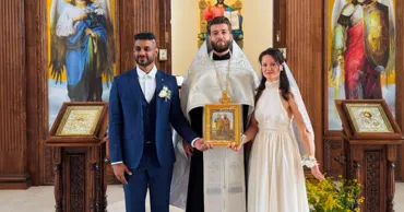 Индиец, крестившийся в Молдове, спустя несколько дней обвенчался с молдаванкой