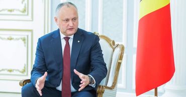Президент РМ Игорь Додон.