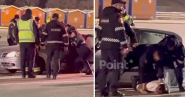 O mașină în care se afla un copil de șase ani, urmărită de Poliție în Capitală