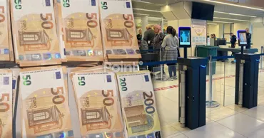 Иностранец пытался вывезти из Молдовы более 31 тысячи незадекларированных евро
