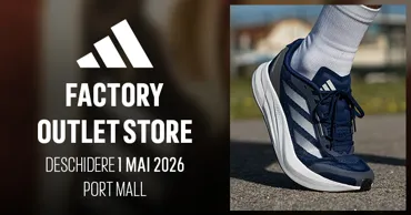 Adidas Factory Outlet теперь и в Молдове: открытие магазина 1 мая Ⓟ