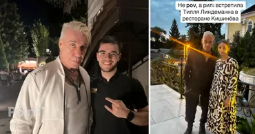 Solistul trupei Rammstein a fost observat la Chișinău