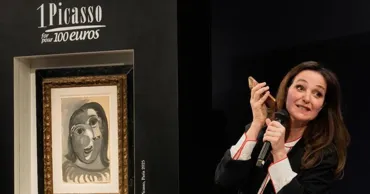 Un tablou de Picasso în valoare de un milion de euro, câștigat în cadrul unei tombole la Paris