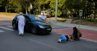 В Кишиневе сбили женщину на пешеходном переходе