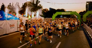 Chisinau 10 km Night Run: Mii de alergători, pe străzile nocturne ale Capitalei Ⓟ