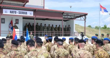 В Сербии впервые проходят совместные с НАТО военные учения