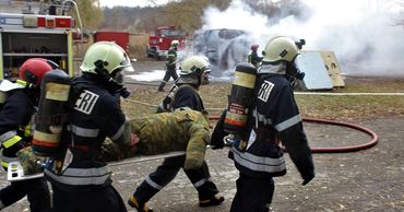 На севере Молдовы прошли учения спасателей и пожарных.