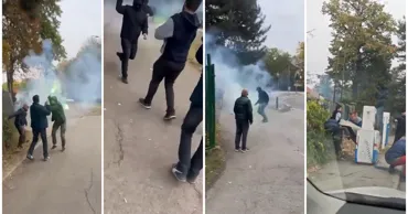 Violență la alegerile din Serbia. Mai mulți bărbați mascați au atacat votanții