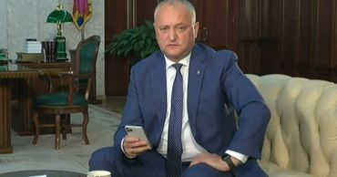 Президент РМ Игорь Додон.