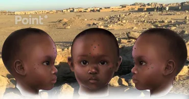 Africanii își tatuau copiii mici acum 1.400 de ani