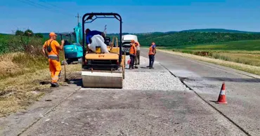 На нескольких участках автодорог Молдовы ведутся ремонтные работы