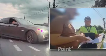 Водителя BMW, едва не сбившего девушку в Ватре, оштрафовали по трем статьям