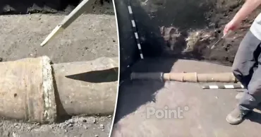 В Яловенах обнаружили фрагменты средневекового водопровода