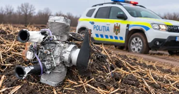 Poliția a oferit detalii despre fragmentele de dronă găsite în Republica Moldova
