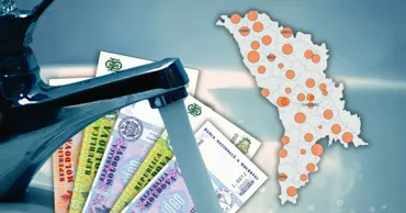 Apa, mai scumpă la Glodeni decât la Berlin. Harta prețurilor din R. Moldova