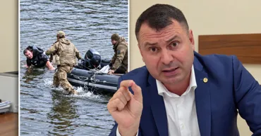 Костюк об украинских пограничниках: У них в лодке был автомат Калашникова