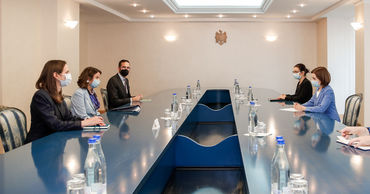 Президент РМ Майя Санду встретилась с помощником госсекретаря США Робин Данниган.