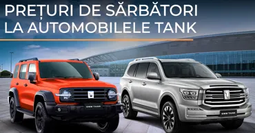 GBS: Ofertă fierbinte pentru SUV-urile Tank Ⓟ