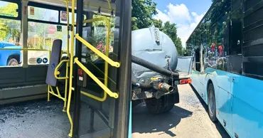 Accident cu un autobuz din Capitală: Doi copii au suferit leziuni ușoare