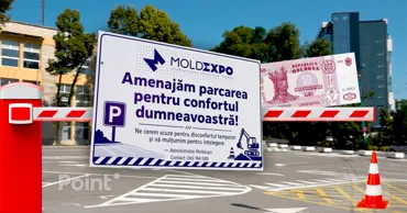 Moldexpo установит шлагбаумы: въезд на территорию станет платным