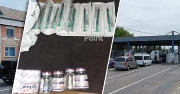 На КПП "Албица" в микроавтобусе из Молдовы обнаружили анаболики