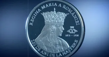 BNM a emis o monedă de argint în onoarea celei de-a 150-a aniversări a Reginei Maria