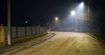 "Шор": В Коммуне Березлоджь сдано в эксплуатацию уличное освещение.