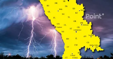 В Молдове ожидаются ливни с грозами: местами возможен град и порывистый ветер