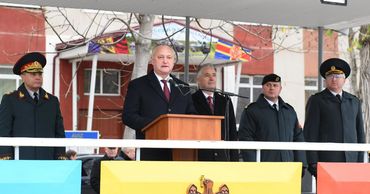 Додон: Армия играет основную роль в обеспечении суверенитета Молдовы.