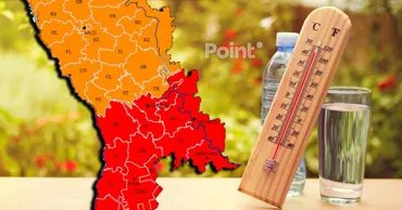 Alertă meteo în Moldova: Cod Portocaliu și Roșu de caniculă, cu temperaturi de până la +41 °C