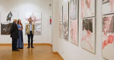 Expoziția academicianului Mircia Dumitrescu, vernisată în premieră la Chișinău
