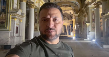 Зеленский в Одессе: Наш дух сильнее русского террора