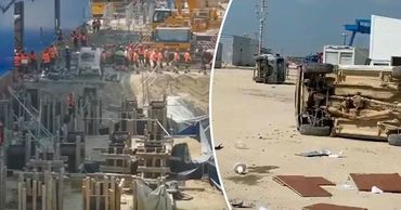 Опубликовано видео массовых погромов в офисе подрядчика "Газпрома".