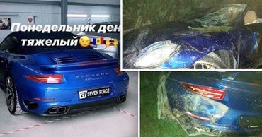 В Кишиневе сотрудники тюнинг-мастерской разбили Porsche 911 Turbo S.