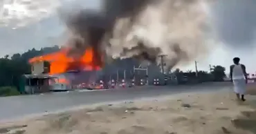 Zece morți după un incendiu într-o stațiune de pe litoral în Bangladesh