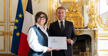 Ambasadoarea Moldovei la Paris și-a prezentat scrisorile de acreditare