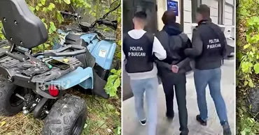 В Кишиневе подозреваемый в краже квадроциклов был задержан в лесополосе