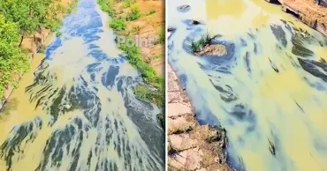 В Кишинёве помутнела вода в реке Бык