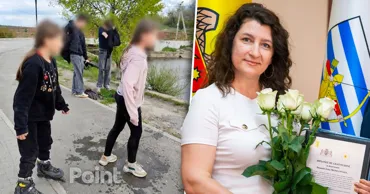 В Бельцах наградили женщину, спасшую тонущего ребёнка