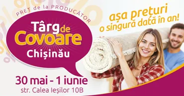 Weekend cu oferte și distracție pentru copii la Covoare Ungheni Ⓟ