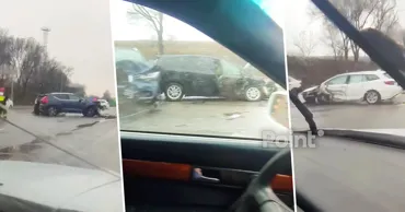 На въезде в Сынжеру водитель выехал на "встречку" и устроил ДТП: есть пострадавшие