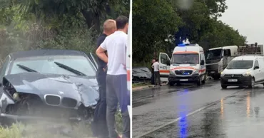 В ДТП на въезде в Сынжеру столкнулись два транспортных средства