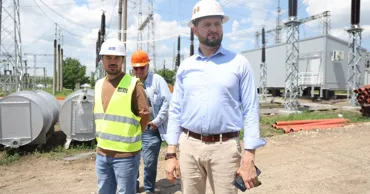 Ministrul Energiei a inspectat lucrările de construcție la Stația Electrică Chișinău