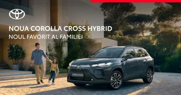 Toyota a prezentat Noua Corolla Cross: Mai mult confort, tehnologie și stil Ⓟ