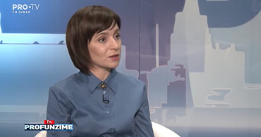 Председатель партии "Действие и Солидарность" Майя Санду.
