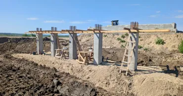 Reparația podului peste râul Lunguța avansează: Ce lucrări sunt efectuate acum