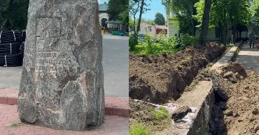 В столице начали ремонт сквера Совета Европы