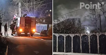 В Хынчештах два человека погибли при пожаре в жилом доме