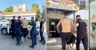 В Кишинёве задержан мужчина, который неадекватно вёл себя с детьми
